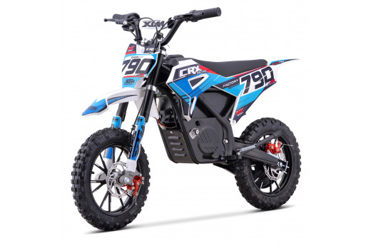 XTM CRX 36V 790W LITHIUM ELECTRIC DIRT BIKE BLUE