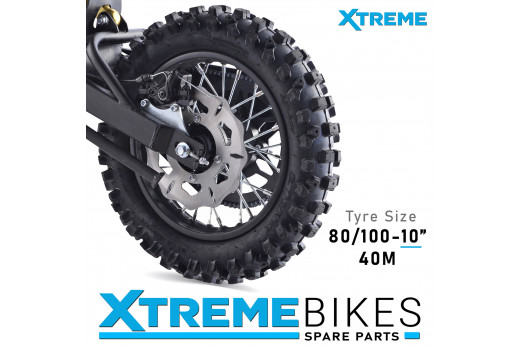 XTREME ELECTRIC XTM MX-PRO MX60 REPLACEMENT REAR TYRE 80/100-10 40M